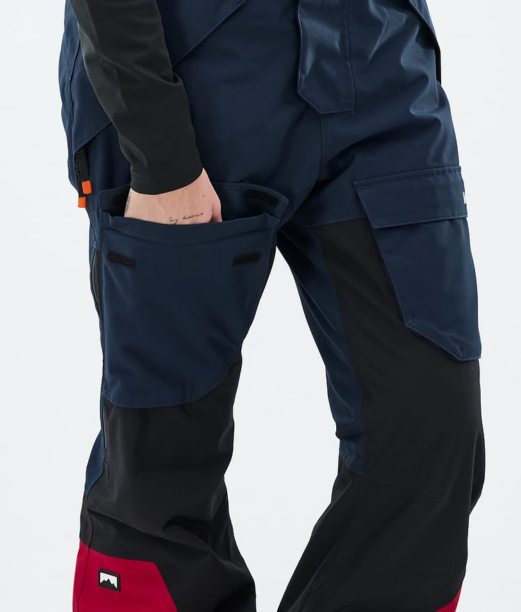 Montec Fawk W Skidbyxa Dam Dark Blue/Black/Deep Red, Bild 6 av 6