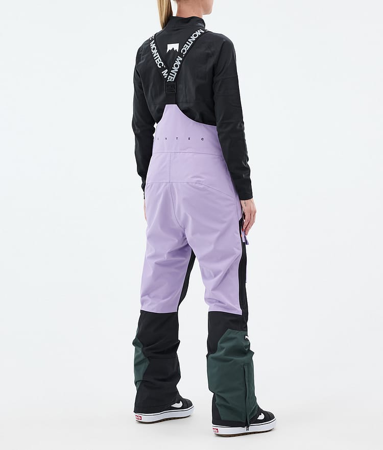 Montec Fawk W Snowboardbyxa Dam Faded Violet/Black/Dark Atlantic, Bild 4 av 7