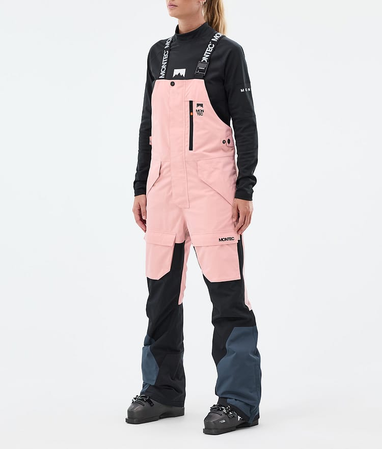 Montec Fawk W Skidbyxa Dam Soft Pink/Black/Metal Blue, Bild 1 av 7