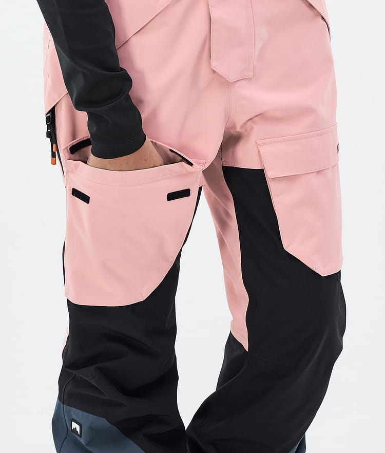 Montec Fawk W Skidbyxa Dam Soft Pink/Black/Metal Blue, Bild 7 av 7