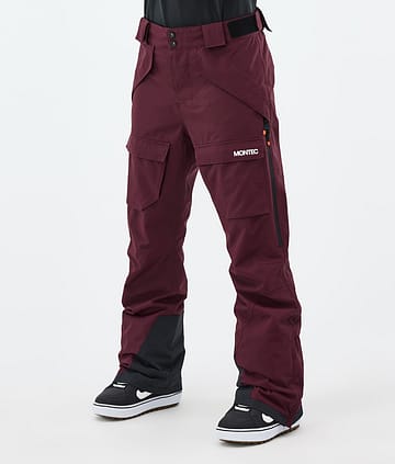 Montec Kirin W Snowboardbyxa Dam Burgundy