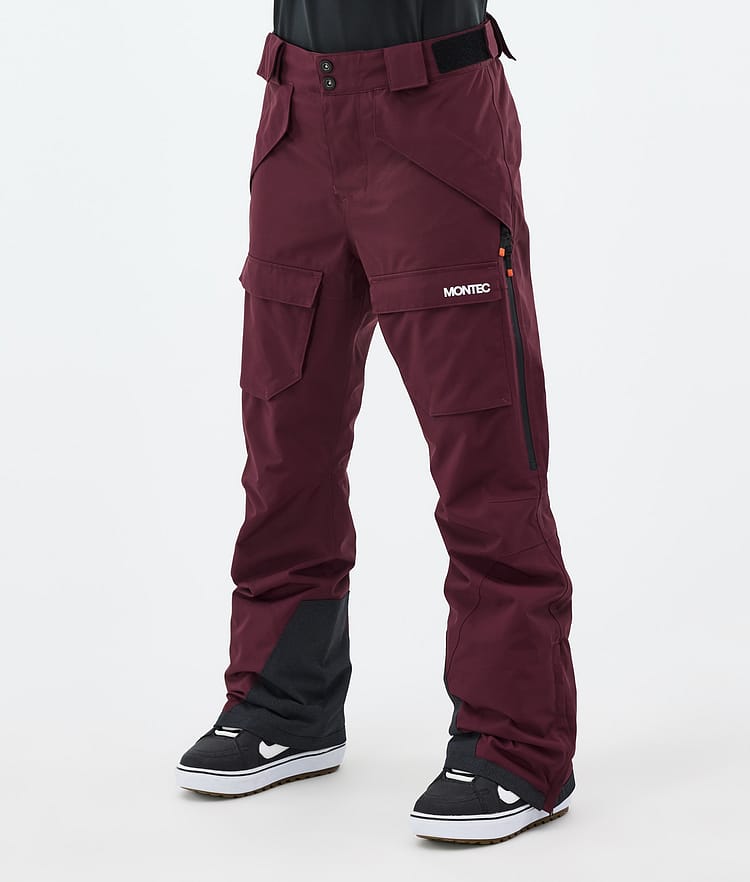 Montec Kirin W Snowboardbyxa Dam Burgundy, Bild 1 av 5