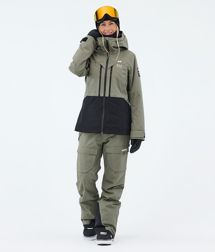 Montec Kirin W Snowboardbyxa Dam Greenish, Image 2 of 6