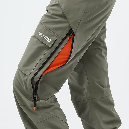 Ventilations dragkedjor med mesh på insidan Huvudproduktbild,