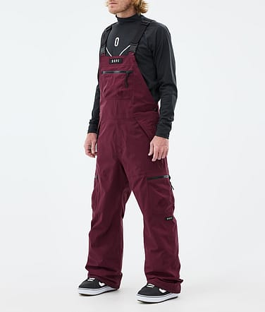 Dope Vertex Snowboardbyxa Man Burgundy