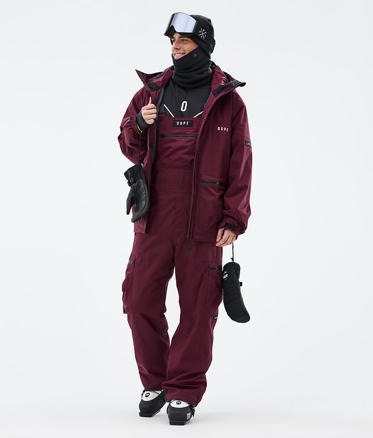Dope Vertex Skidbyxa Herr Burgundy, Bild 2 av 7