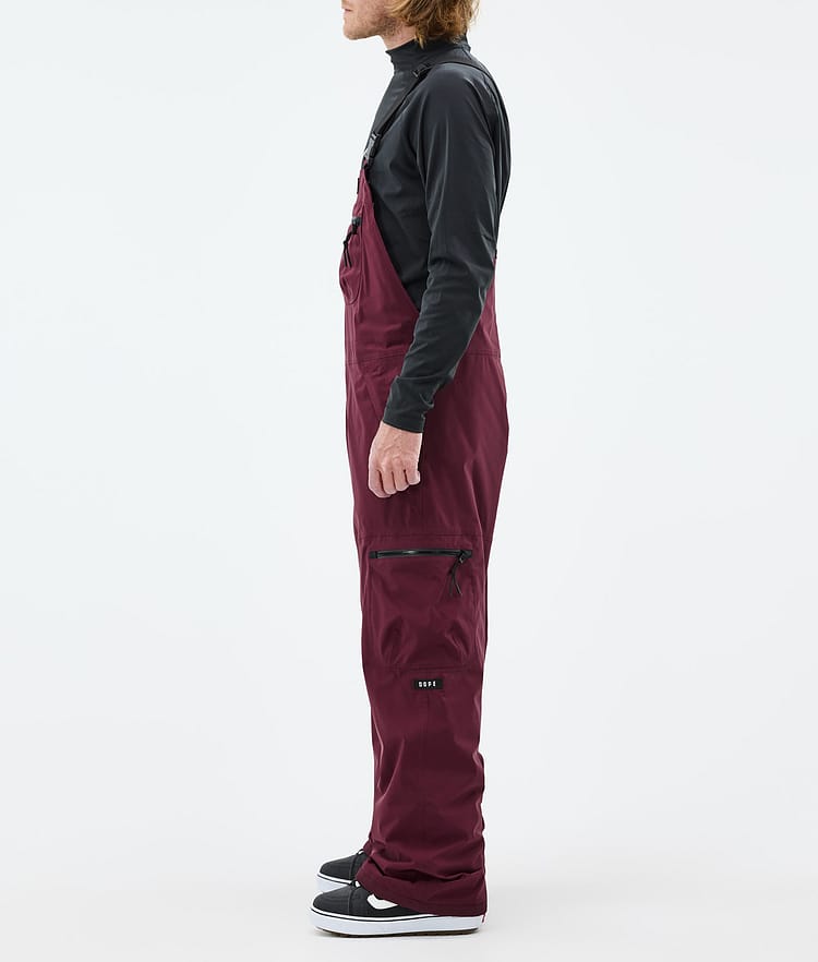 Dope Vertex Snowboardbyxa Herr Burgundy, Bild 3 av 7