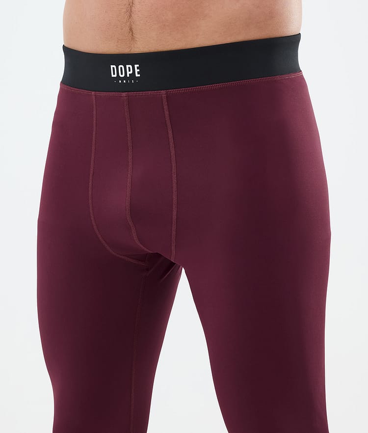 Dope Snuggle Underställsbyxa Herr 2X-Up Burgundy, Bild 5 av 7