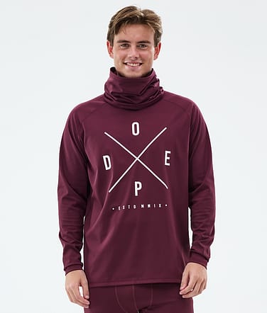 Dope Snuggle Underställströja Man 2X-Up Burgundy