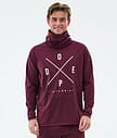 Dope Snuggle Underställströja Herr 2X-Up Burgundy