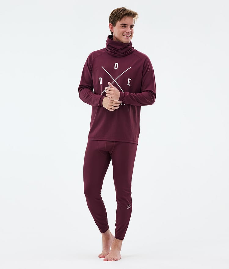 Dope Snuggle Underställströja Herr 2X-Up Burgundy, Bild 3 av 7