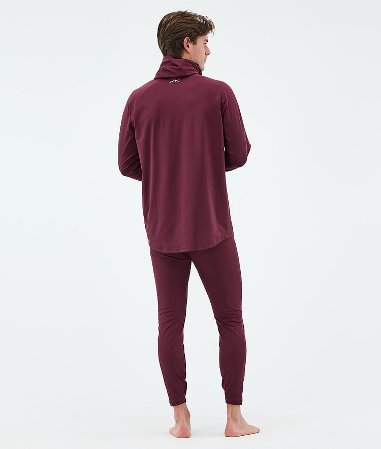 Dope Snuggle Underställströja Herr 2X-Up Burgundy, Image 4 of 7