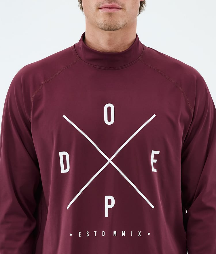 Dope Snuggle Underställströja Herr 2X-Up Burgundy, Image 6 of 7