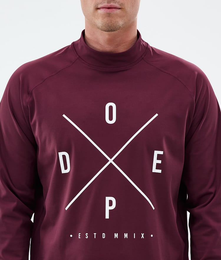 Dope Snuggle Underställströja Herr 2X-Up Burgundy, Bild 6 av 7