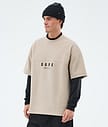 Dope Forge Mellanlager T-shirt Herr Sand