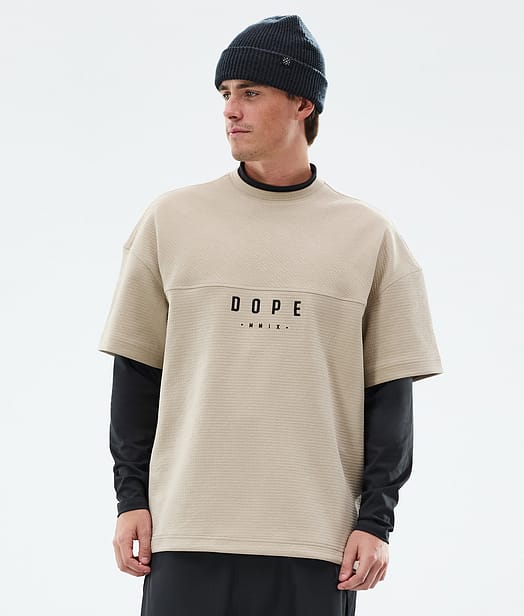 Dope Forge Fleecetröja Herr Sand
