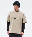 Dope Forge Mellanlager T-shirt Herr Sand