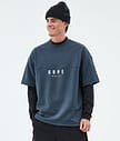 Dope Forge Mellanlager T-shirt Herr Metal Blue
