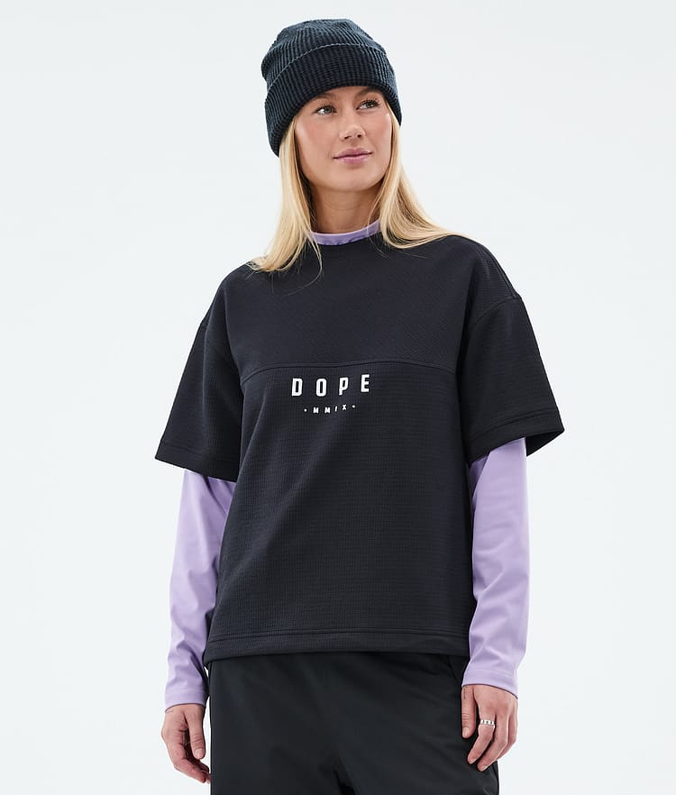 Dope Forge W Fleecetröja Dam Black, Bild 1 av 7