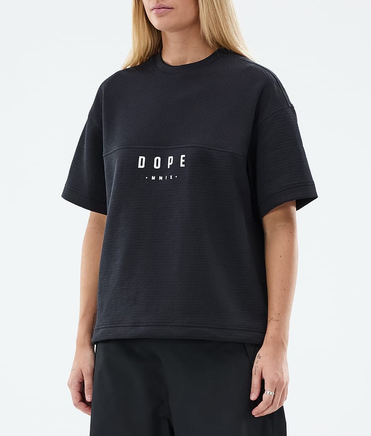Dope Forge W Fleecetröja Dam Black, Bild 2 av 7