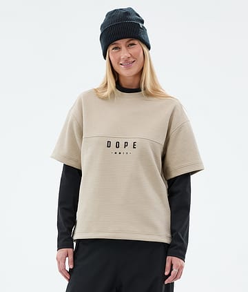 Dope Forge W Fleecetröja Dam Sand