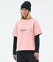 Dope Forge W Mellanlager T-shirt Dam Soft Pink