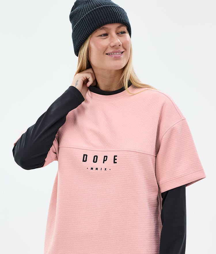 Dope Forge W Fleecetröja Dam Soft Pink, Bild 3 av 7