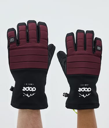 Dope Ace Skidhandskar Burgundy