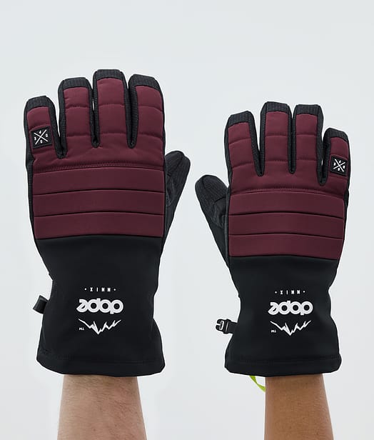 Dope Ace Skidhandskar Burgundy