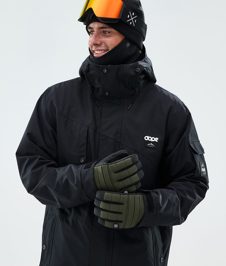 Dope Ace Skidhandskar Olive Green, Bild 3 av 4