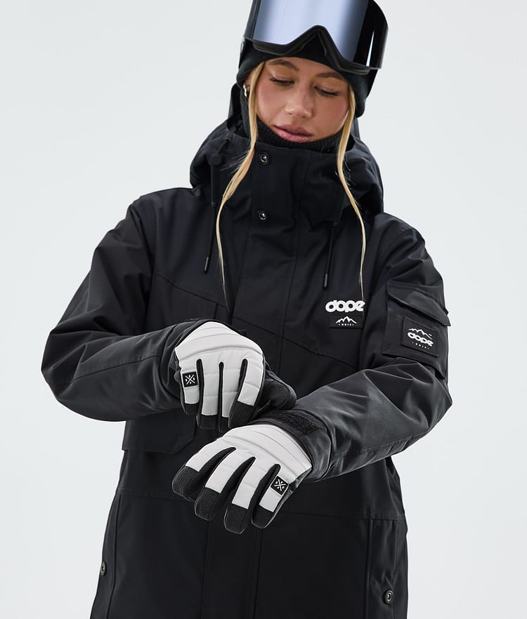 Dope Ace Skidhandskar Light Grey, Bild 4 av 4