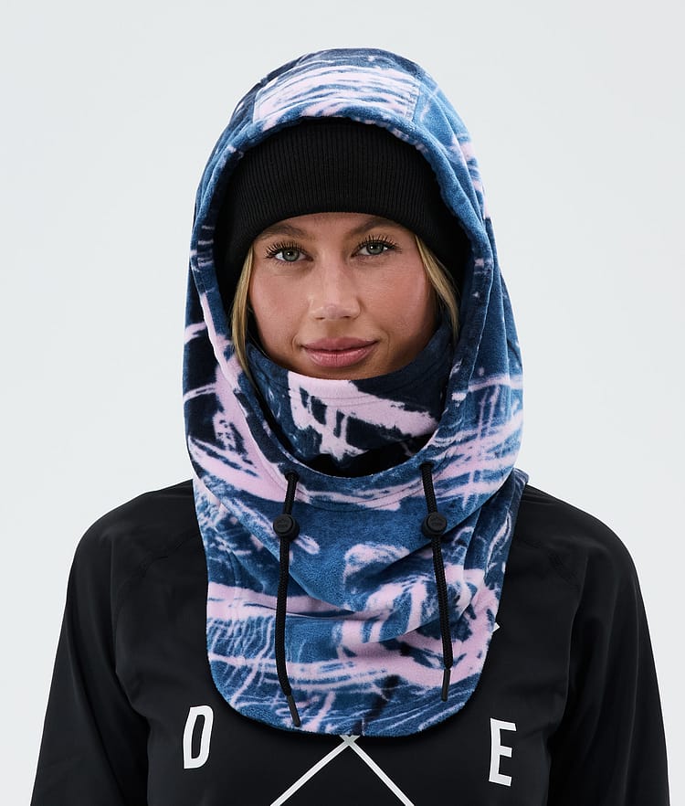Dope Cozy Hood II Ansiktsmask Carvings Pink, Bild 4 av 4