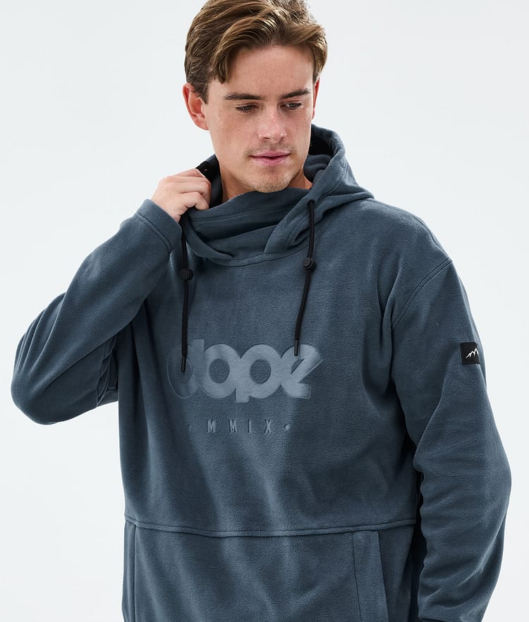 Dope Cozy II Fleecehood Herr Metal Blue, Bild 2 av 7