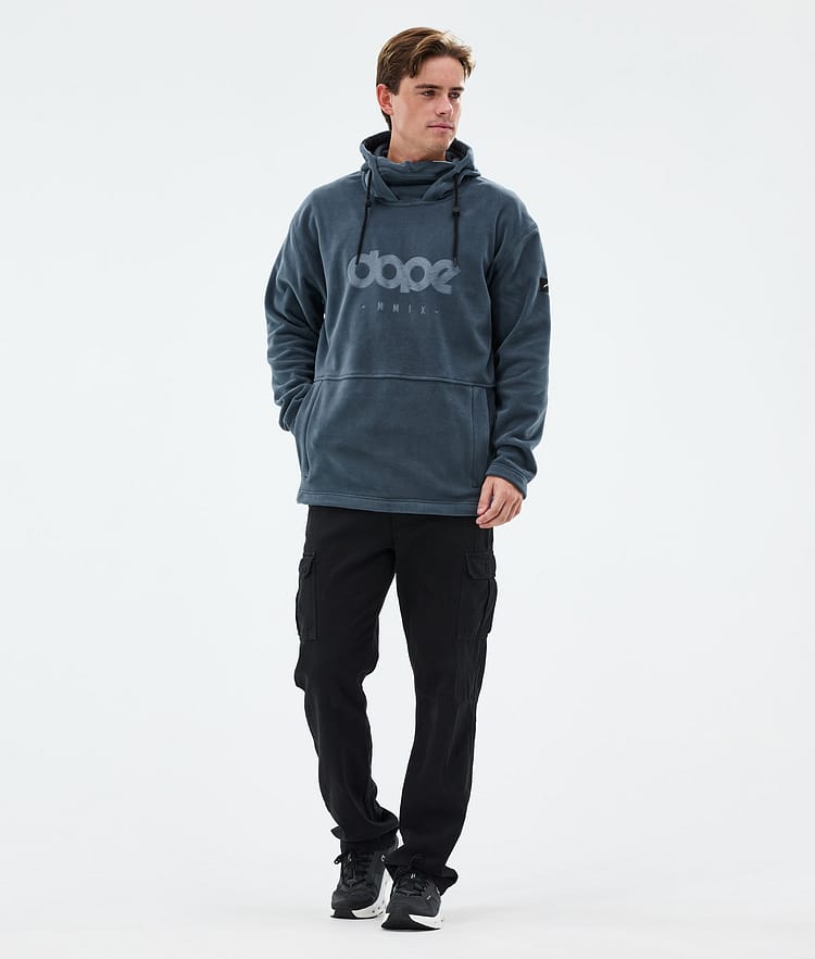 Dope Cozy II Fleecehood Herr Metal Blue, Bild 3 av 7