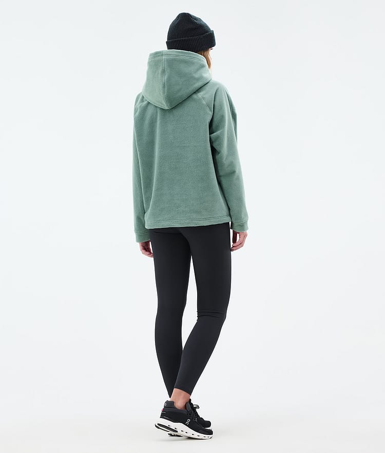 Dope Sublime W Fleecehood Dam Faded Green, Bild 4 av 6