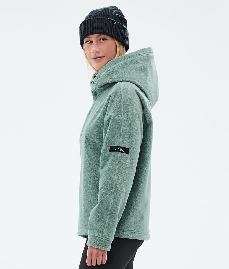 Dope Sublime W Fleecehood Dam Faded Green, Bild 5 av 6