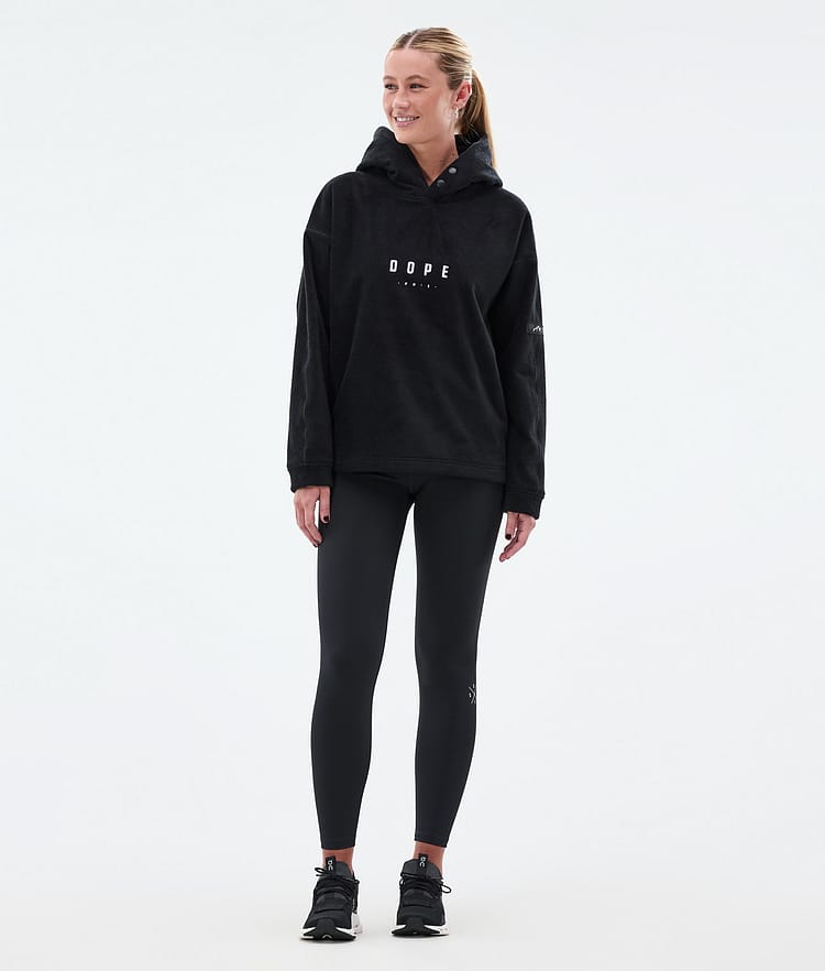 Dope Sublime W Fleecehood Dam Black, Bild 3 av 6
