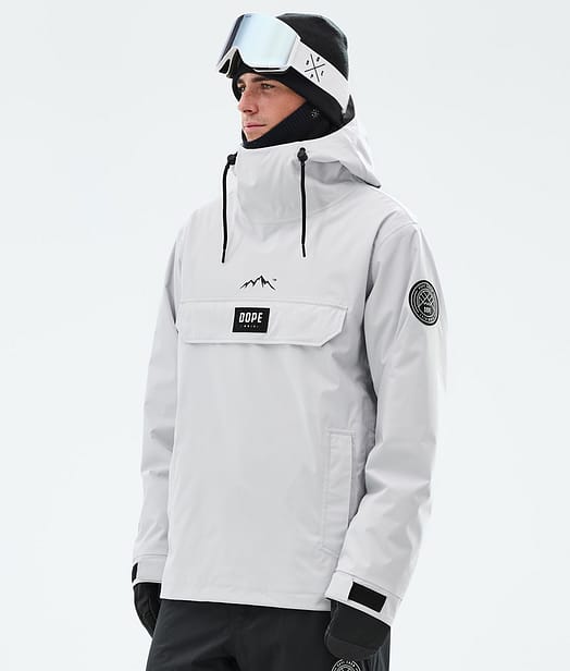 Dope Blizzard Snowboardjacka Herr Light Grey