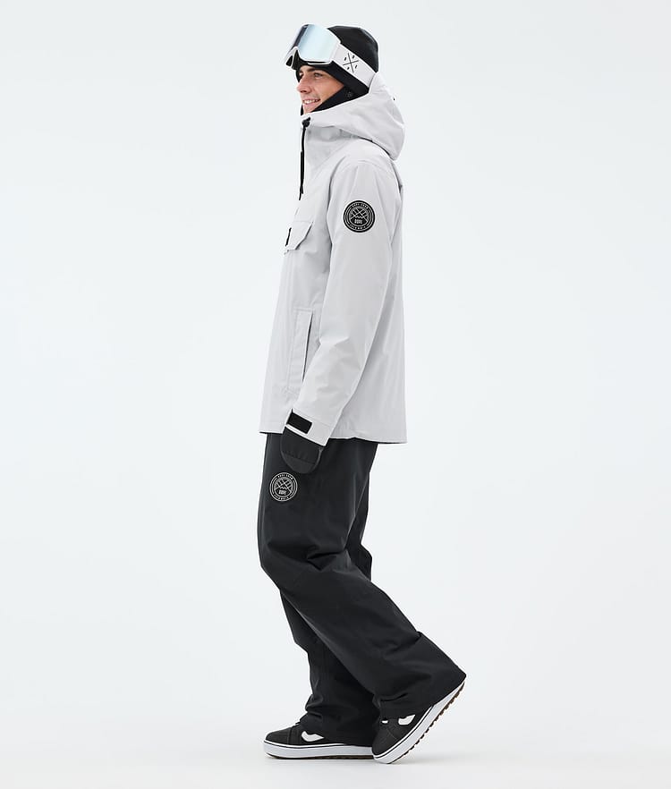 Dope Blizzard Snowboardjacka Herr Light Grey, Bild 3 av 8