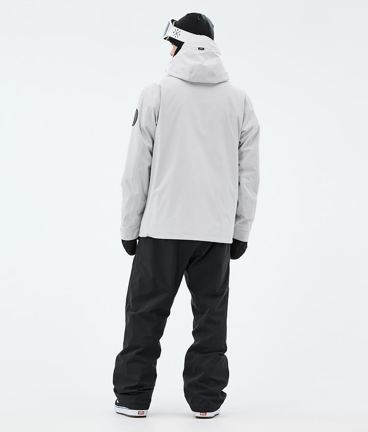 Dope Blizzard Snowboardjacka Herr Light Grey, Bild 4 av 8