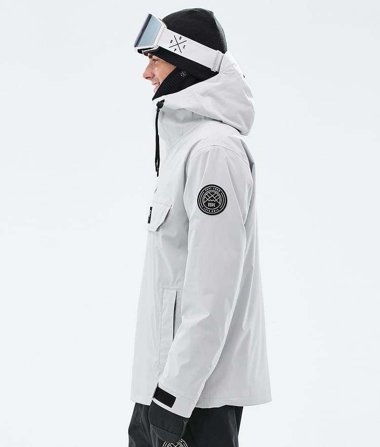 Dope Blizzard Snowboardjacka Herr Light Grey, Bild 5 av 8