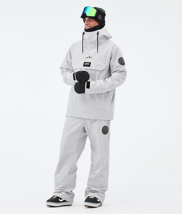 Dope Blizzard Snowboardbyxa Herr Light Grey, Bild 2 av 5