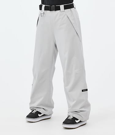 Dope Big W Snowboardbyxa Dam Light Grey