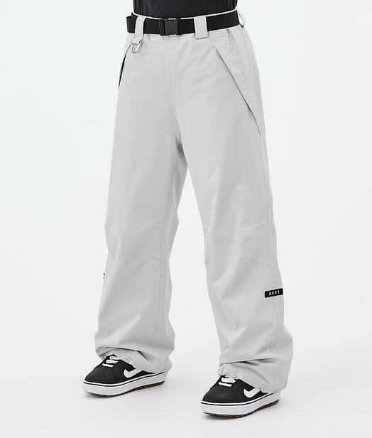 Dope Big W Snowboardbyxa Dam Light Grey