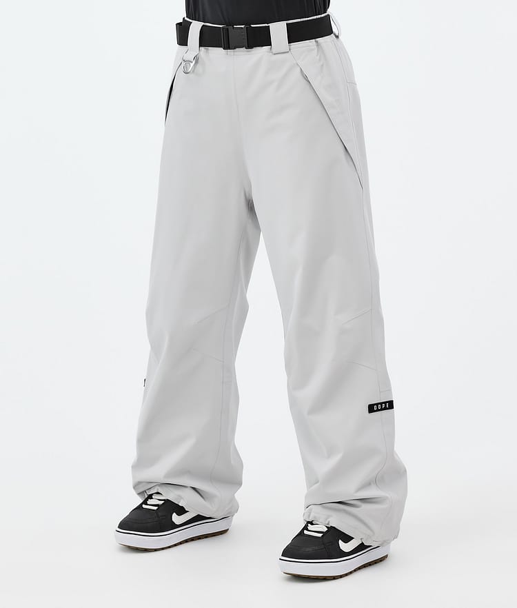 Dope Big W Snowboardbyxa Dam Light Grey, Bild 1 av 5