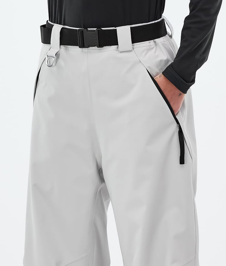 Dope Big W Snowboardbyxa Dam Light Grey, Bild 5 av 5