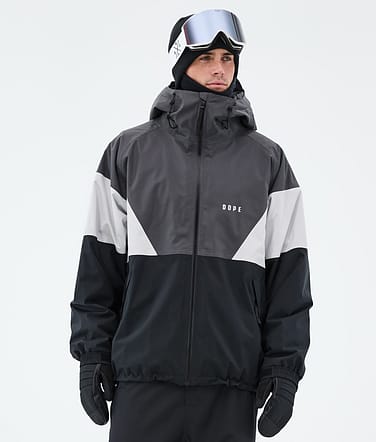 Dope Spartan Snowboardjacka Man Sport Phantom/Light Grey/Black