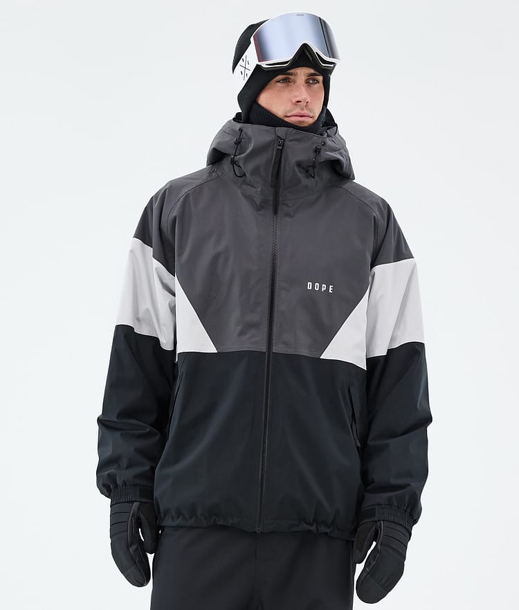 Dope Spartan Snowboardjacka Herr Sport Phantom/Light Grey/Black, Bild 1 av 8