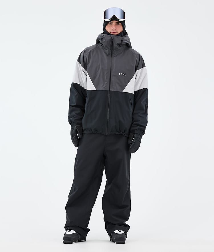 Dope Spartan Skidjacka Herr Sport Phantom/Light Grey/Black, Bild 2 av 8