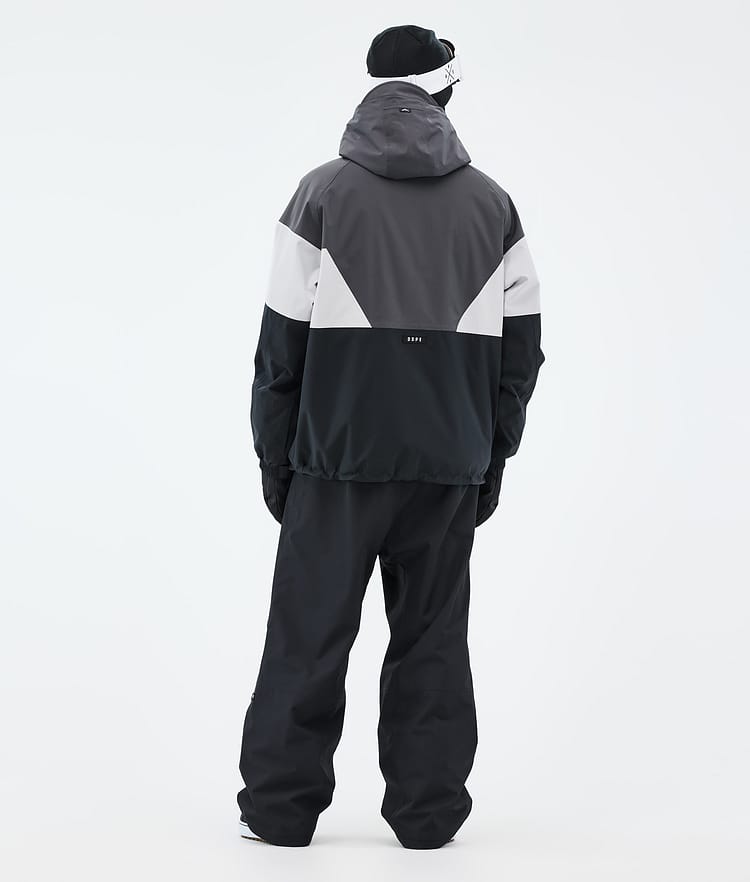 Dope Spartan Snowboardjacka Herr Sport Phantom/Light Grey/Black, Bild 4 av 8
